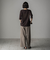 グレンチェックパンツ≪洗濯機で洗える≫
