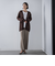 グレンチェックパンツ≪洗濯機で洗える≫