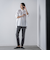 【WEB限定】ぐーんと伸びるデニムレギパン≪洗濯機で洗える≫