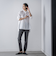 【WEB限定】ぐーんと伸びるデニムレギパン≪洗濯機で洗える≫
