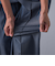 【WEB限定】デニム見えシャンブレーワイドパンツ≪洗濯機で洗える≫