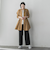 【WEB限定/大きいサイズ】デニム見えシャンブレーワイドパンツ≪洗濯機で洗える≫