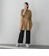 【WEB限定/大きいサイズ】デニム見えシャンブレーワイドパンツ≪洗濯機で洗える≫