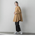 【WEB限定/大きいサイズ】デニム見えシャンブレーワイドパンツ≪洗濯機で洗える≫