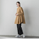 【WEB限定/大きいサイズ】デニム見えシャンブレーワイドパンツ≪洗濯機で洗える≫