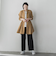 【WEB限定/大きいサイズ】デニム見えシャンブレーワイドパンツ≪洗濯機で洗える≫