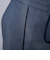 【WEB限定/大きいサイズ】デニム見えシャンブレーワイドパンツ≪洗濯機で洗える≫