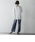 【WEB限定/大きいサイズ】デニム見えシャンブレーワイドパンツ≪洗濯機で洗える≫
