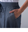【WEB限定/大きいサイズ】デニム見えシャンブレーワイドパンツ≪洗濯機で洗える≫