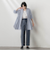 【WEB限定/大きいサイズ】デニム見えシャンブレーワイドパンツ≪洗濯機で洗える≫