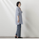 【WEB限定/大きいサイズ】デニム見えシャンブレーワイドパンツ≪洗濯機で洗える≫