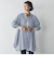 【WEB限定】“体型カバーも叶う”3WAYチュニックブラウス≪洗濯機で洗える≫