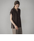 【大きいサイズ】”一枚でもレイヤードにも”ラメニットジレ≪手洗い可能≫