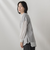 【大きいサイズ】”一枚でもレイヤードにも”ラメニットジレ≪手洗い可能≫