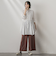 【大きいサイズ】【biyori】”しっとりやわらかな風合い”ピーチポプリンリブパンツ≪洗濯機で洗える≫