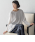 ”Tシャツ感覚で着られる”ジョーゼットブラウス≪洗濯機で洗える≫