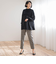 【WEB限定/大きいサイズ】”すっきり快適な履き心地”テーパードパンツ≪洗濯機で洗える≫