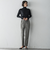 【WEB限定/大きいサイズ】”すっきり快適な履き心地”テーパードパンツ≪洗濯機で洗える≫