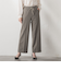 ピクシエスタワイドパンツ≪洗濯機で洗える≫