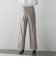 【大きいサイズ】キラメキストレッチワイドパンツ≪洗濯機で洗える≫