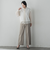 キラメキストレッチワイドパンツ≪洗濯機で洗える≫