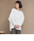 【WEB限定】”もっちり素材”ダンボールドルマンプルオーバー≪手洗い可能≫
