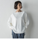 【WEB限定】”もっちり素材”ダンボールドルマンプルオーバー≪手洗い可能≫