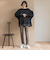 【WEB限定】”もっちり素材”ダンボールドルマンプルオーバー≪手洗い可能≫