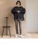 【WEB限定】”もっちり素材”ダンボールドルマンプルオーバー≪手洗い可能≫