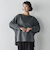 【WEB限定】”もっちり素材”ダンボールドルマンプルオーバー≪手洗い可能≫