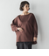 【WEB限定】”もっちり素材”ダンボールドルマンプルオーバー≪手洗い可能≫