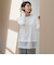 【WEB限定/大きいサイズ】”着映え万能ロンＴ”シアードッキング≪洗濯機で洗える≫