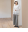 【WEB限定/大きいサイズ】”着映え万能ロンＴ”シアードッキング≪洗濯機で洗える≫
