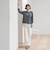【WEB限定/大きいサイズ】”着映え万能ロンＴ”シアードッキング≪洗濯機で洗える≫