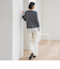 【WEB限定/大きいサイズ】”着映え万能ロンＴ”シアードッキング≪洗濯機で洗える≫