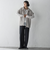 【大きいサイズ】カーリングヤーンジップジレ≪手洗い可能≫