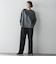 【WEB限定】”もっちり素材”ダンボールワイドパンツ≪手洗い可能≫
