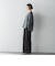 【WEB限定】”もっちり素材”ダンボールワイドパンツ≪手洗い可能≫