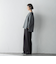 【WEB限定】”もっちり素材”ダンボールワイドパンツ≪手洗い可能≫