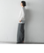 【WEB限定】”もっちり素材”ダンボールワイドパンツ≪手洗い可能≫