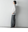 【WEB限定】”もっちり素材”ダンボールワイドパンツ≪手洗い可能≫