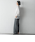 【WEB限定】”もっちり素材”ダンボールワイドパンツ≪手洗い可能≫