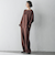 【WEB限定】”もっちり素材”ダンボールワイドパンツ≪手洗い可能≫