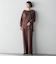 【WEB限定】”もっちり素材”ダンボールワイドパンツ≪手洗い可能≫