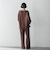 【WEB限定】”もっちり素材”ダンボールワイドパンツ≪手洗い可能≫