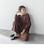 【WEB限定】”もっちり素材”ダンボールワイドパンツ≪手洗い可能≫