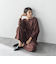【WEB限定】”もっちり素材”ダンボールワイドパンツ≪手洗い可能≫