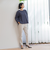 つぶつぶジョーゼットカットソー≪洗濯機で洗える≫
