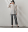 ピクシエスタストレートパンツ≪洗濯機で洗える≫