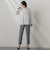 ピクシエスタストレートパンツ≪洗濯機で洗える≫